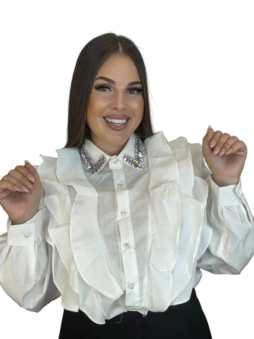 Camisa Brilli Volantes